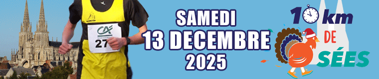 10 km de Sées (61), Samedi 13 décembre 2025