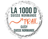 Logo 1000D Suisse Normande Trail