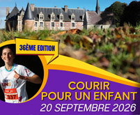 Logo Courir Pour Un Enfant